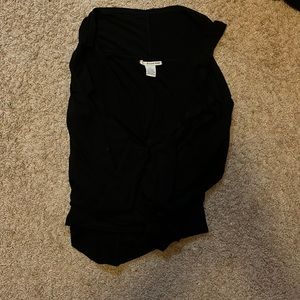 Black flowy cardigan